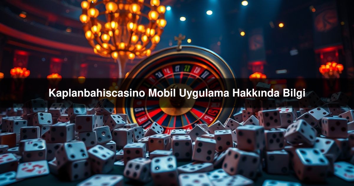 Kaplanbahiscasino Mobil