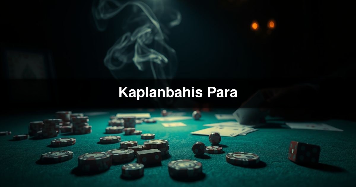 Kaplanbahis Para